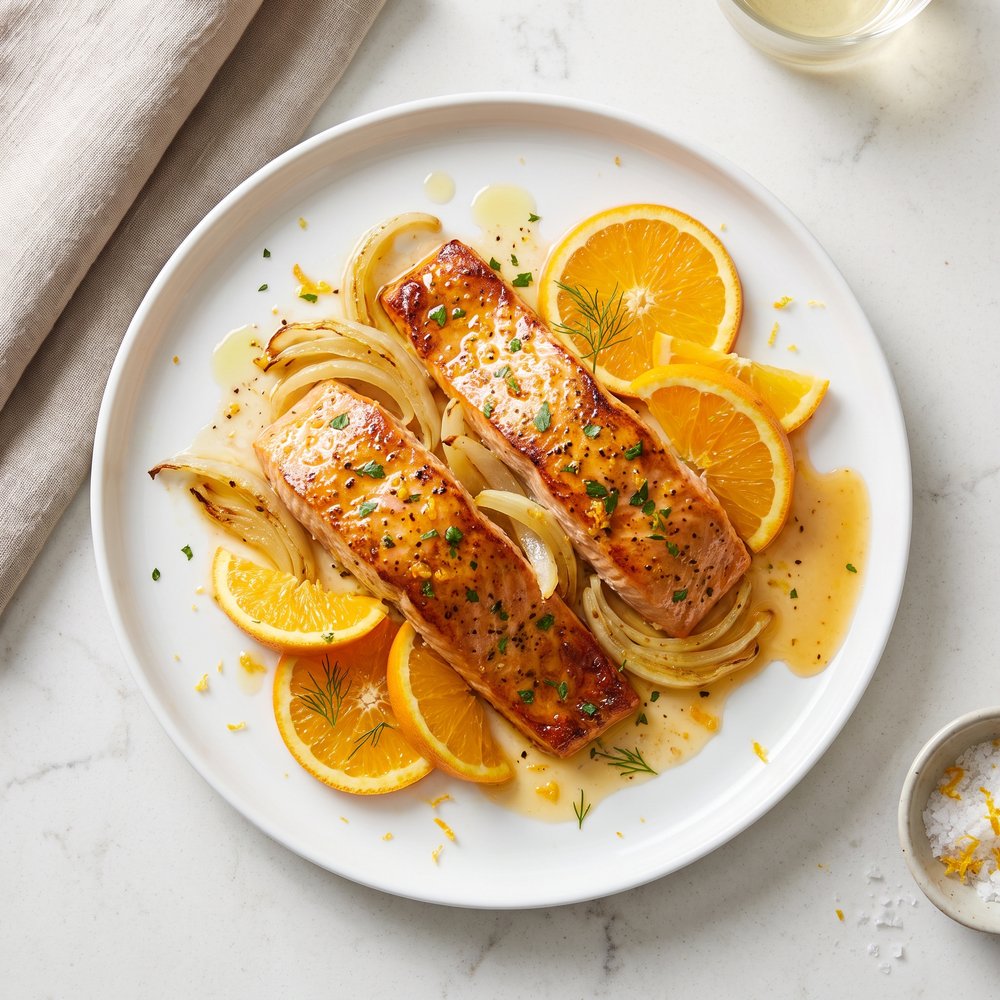 Orange Roasted Salmon