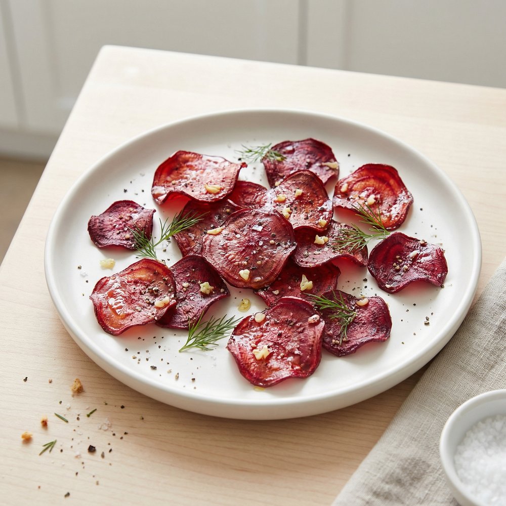 Easy Beet Chips