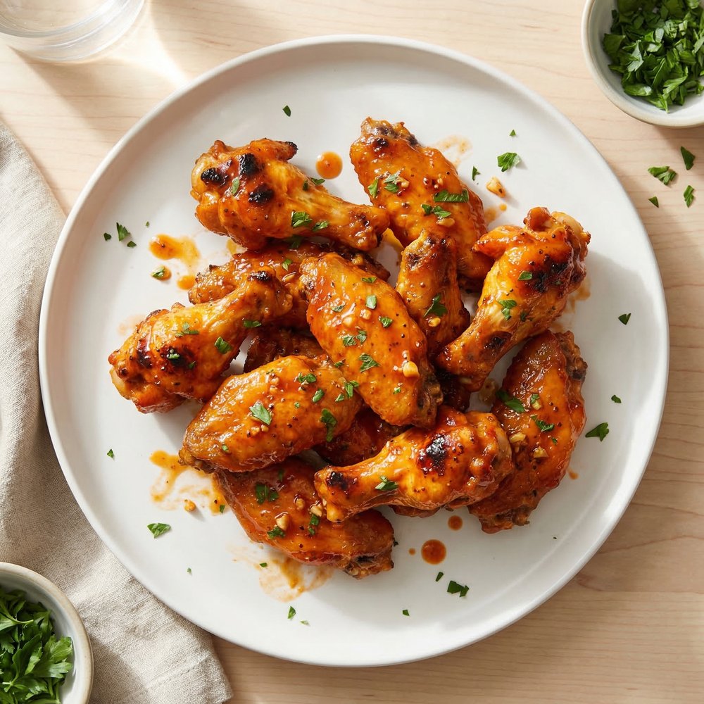 Lightened-Up Restaurant Buffalo Chicken Wings