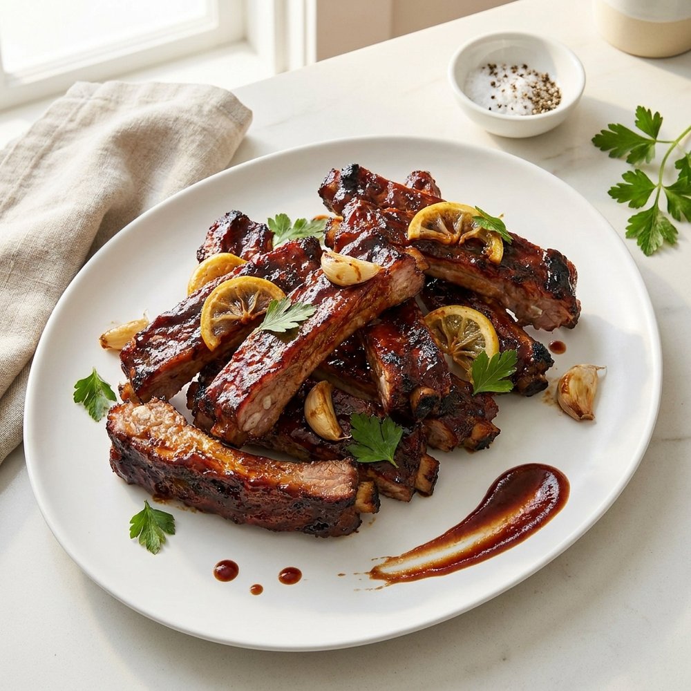 Oven-Baked Country-Style BBQ Ribs