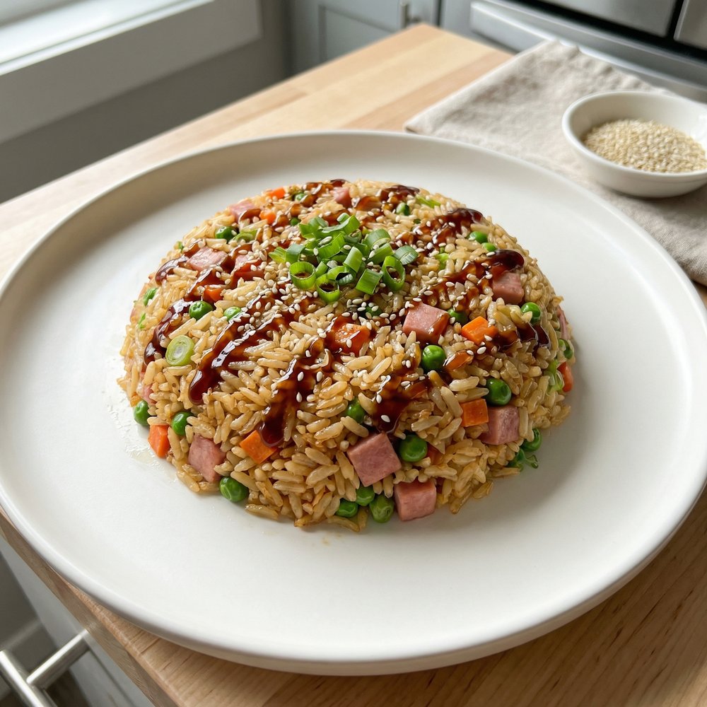 Baked "Fried" Rice