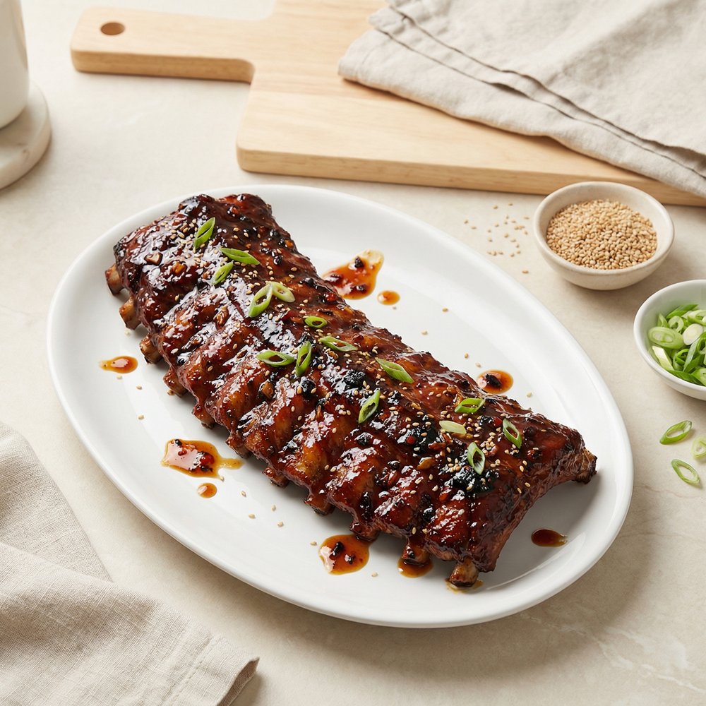 The Best Teriyaki Ribs