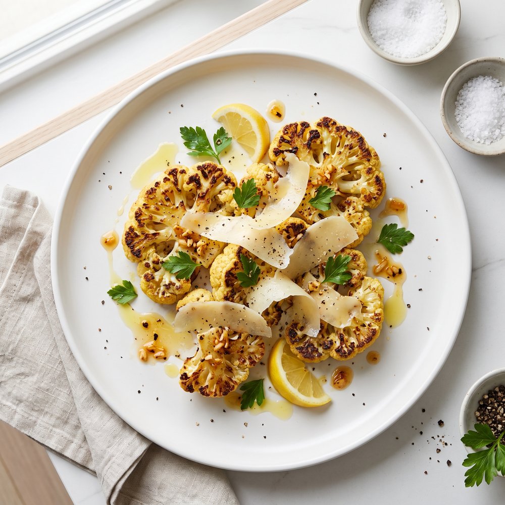 Oven-Roasted Cauliflower