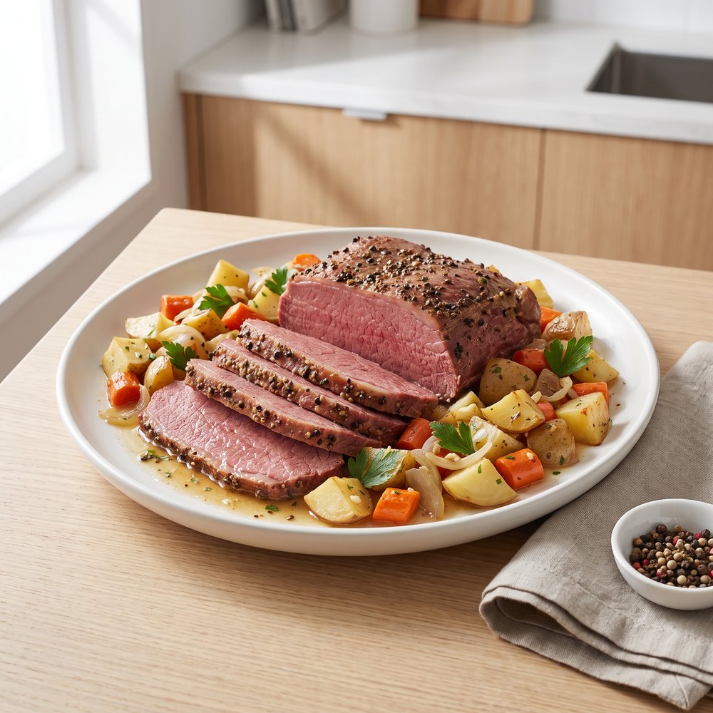 Oven-Roasted Corned Beef Brisket