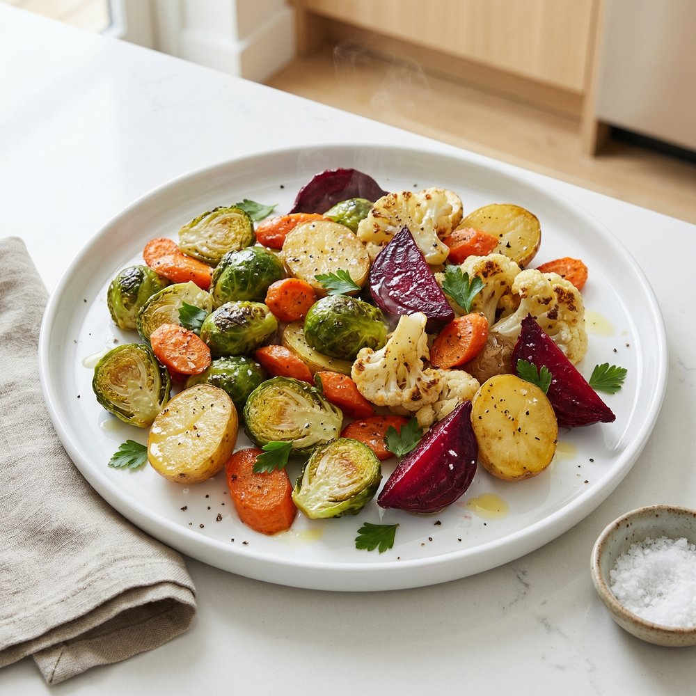 Oven-Roasted Mixed Vegetables