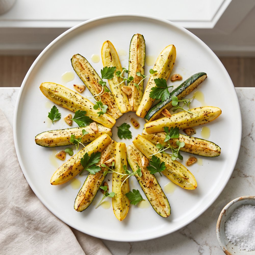 Oven-Roasted Summer Squash Medley