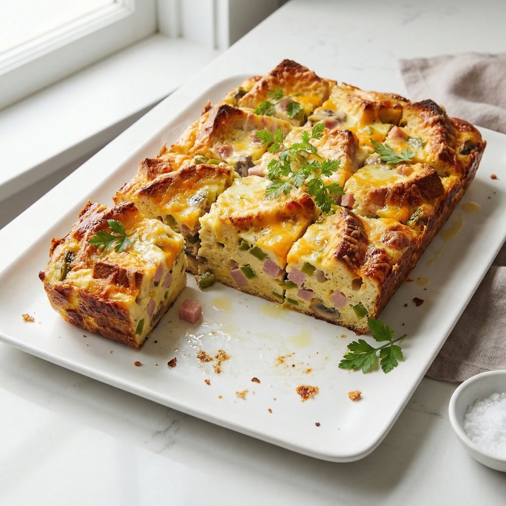 Mom's Breakfast Strata