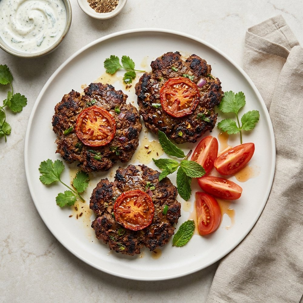 Pakistani Chapli Kebab
