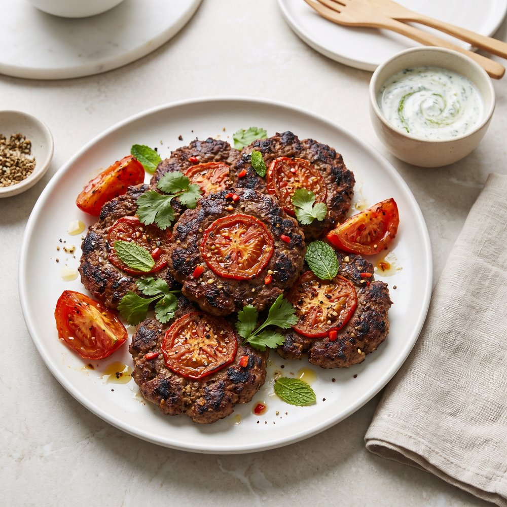 Pakistani Chapli Kebab