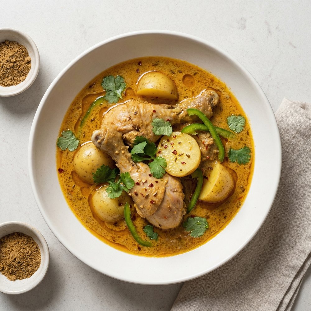 Pakistani Chicken with Potatoes