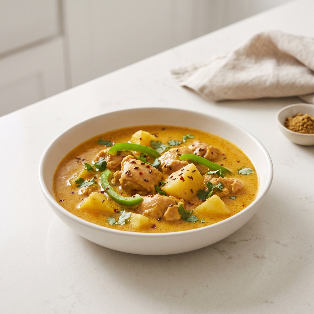 Pakistani Chicken with Potatoes