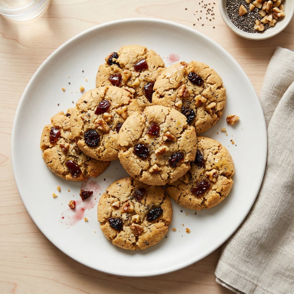 Grain-Free Almond Date Cookies