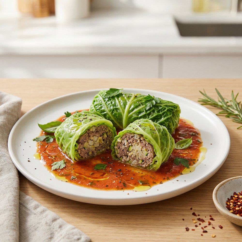 Paleo Stuffed Cabbage