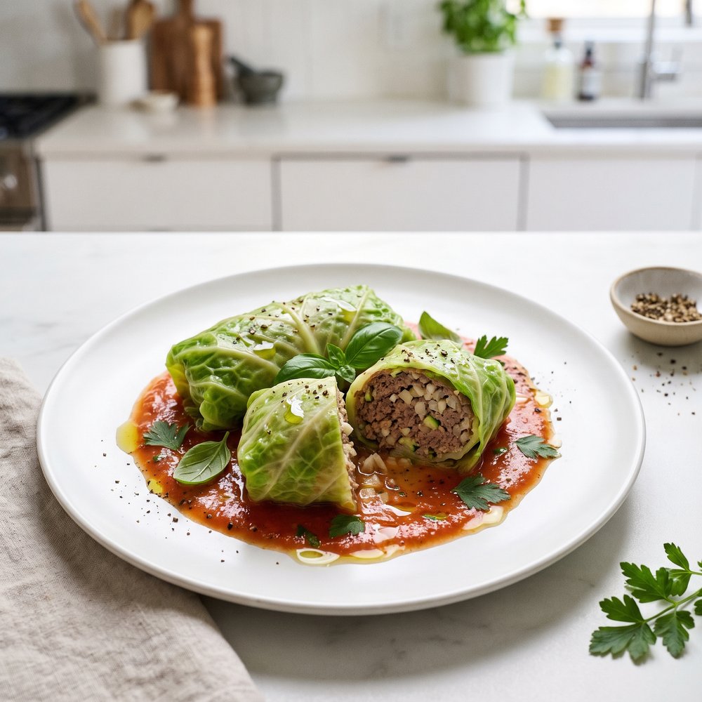 Paleo Stuffed Cabbage