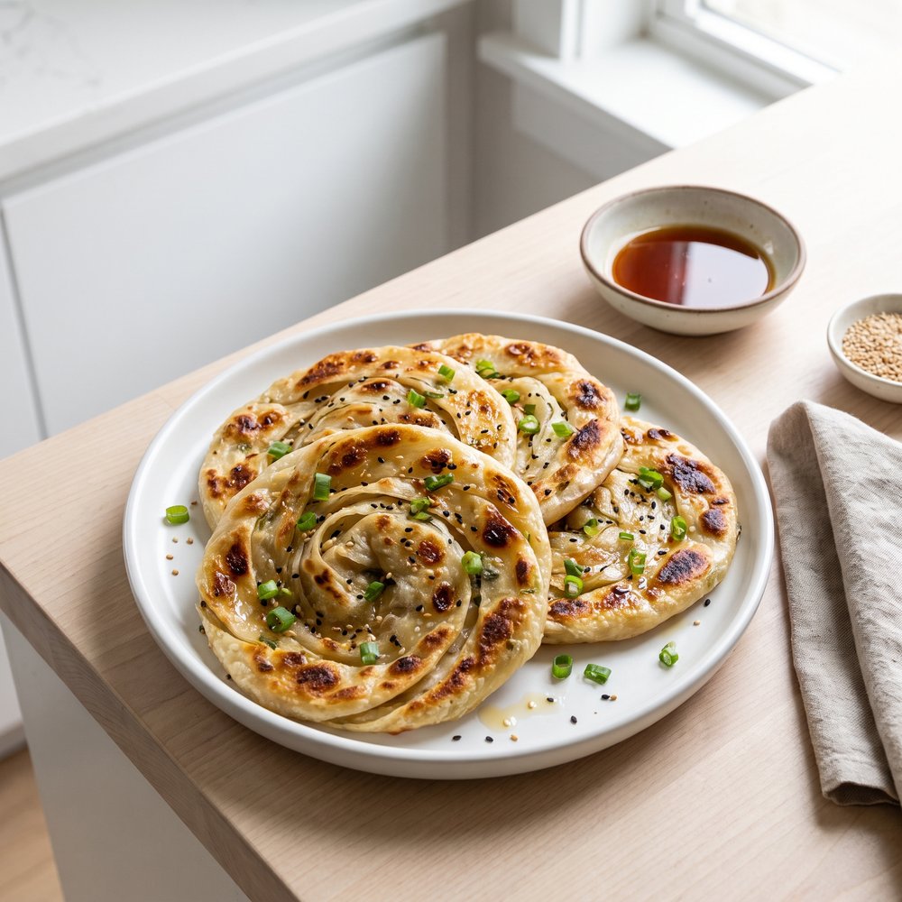 Pan-Fried Chinese Pancakes