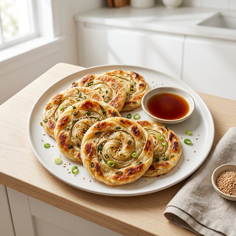 Pan-Fried Chinese Pancakes