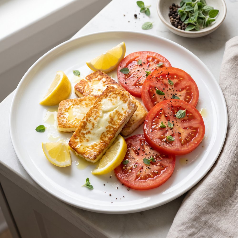 Pan-Fried Greek Feta Saganaki