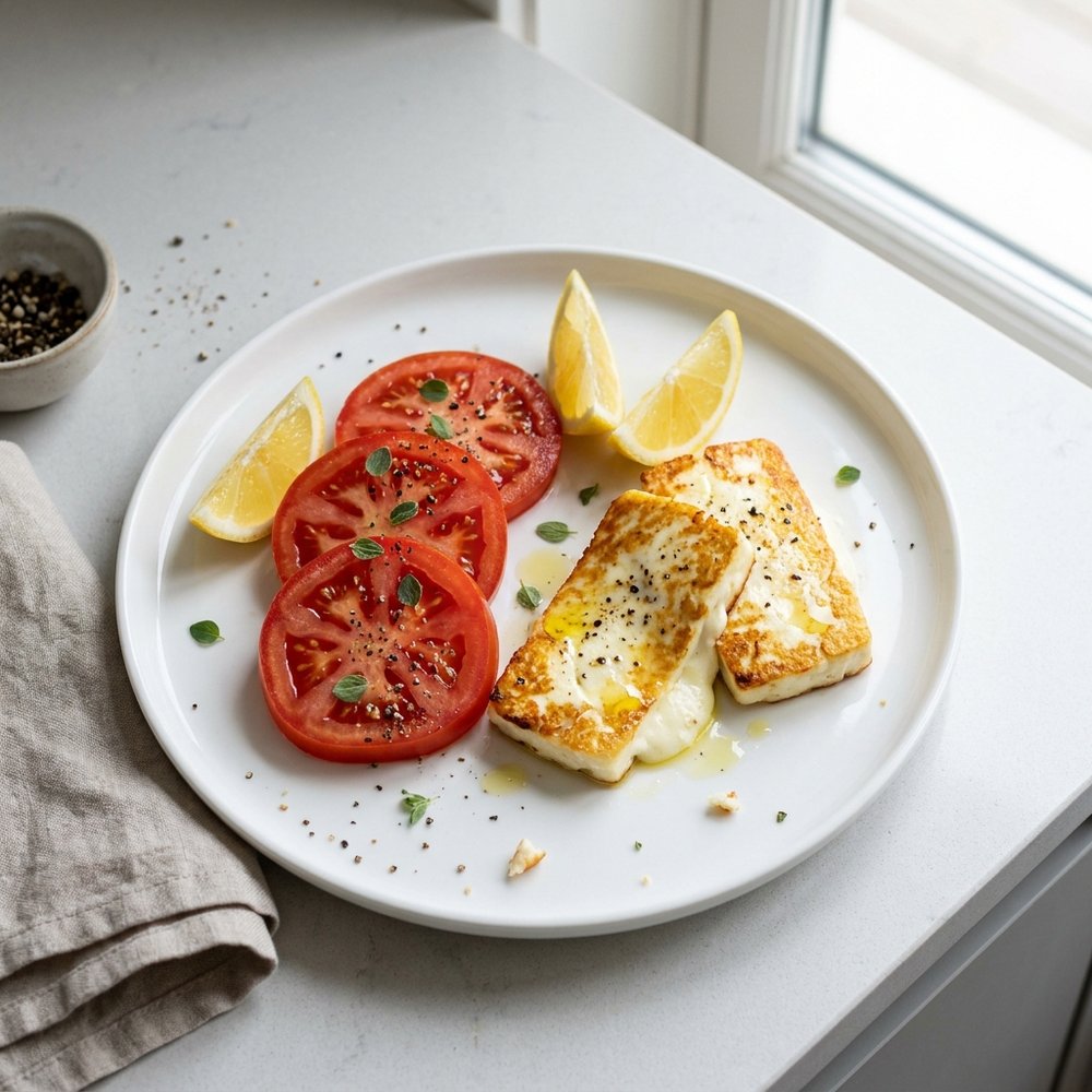 Pan-Fried Greek Feta Saganaki