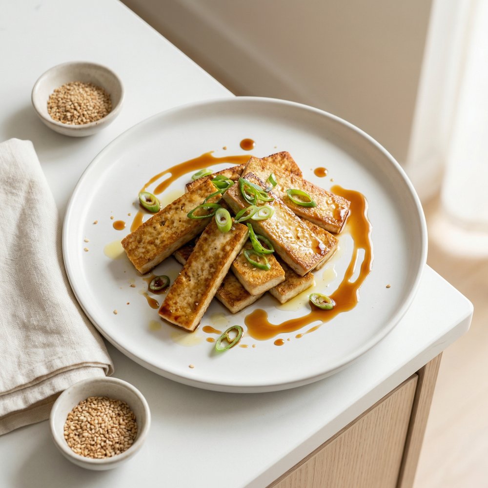 Simple Pan-Fried Tofu