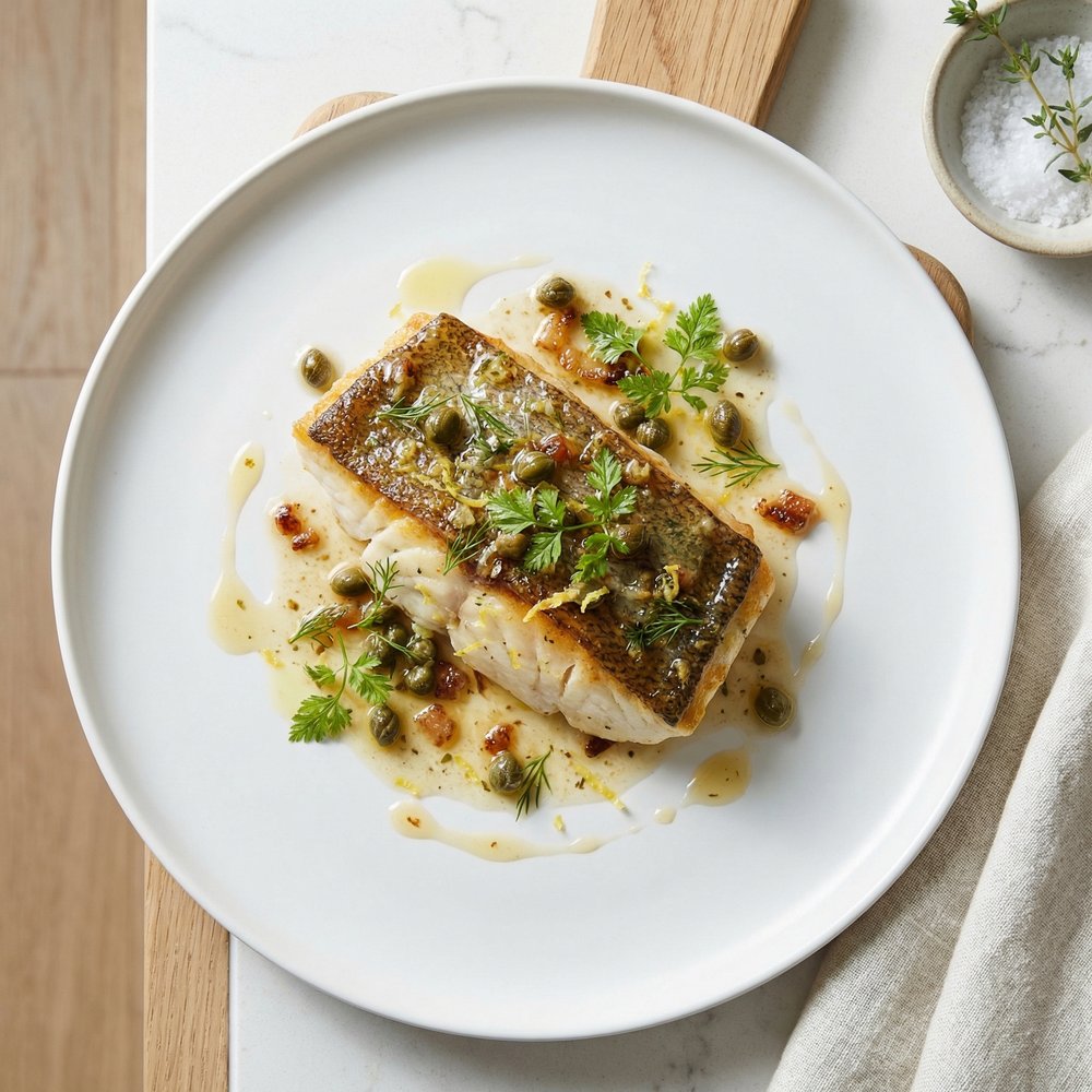 Capers and Halibut