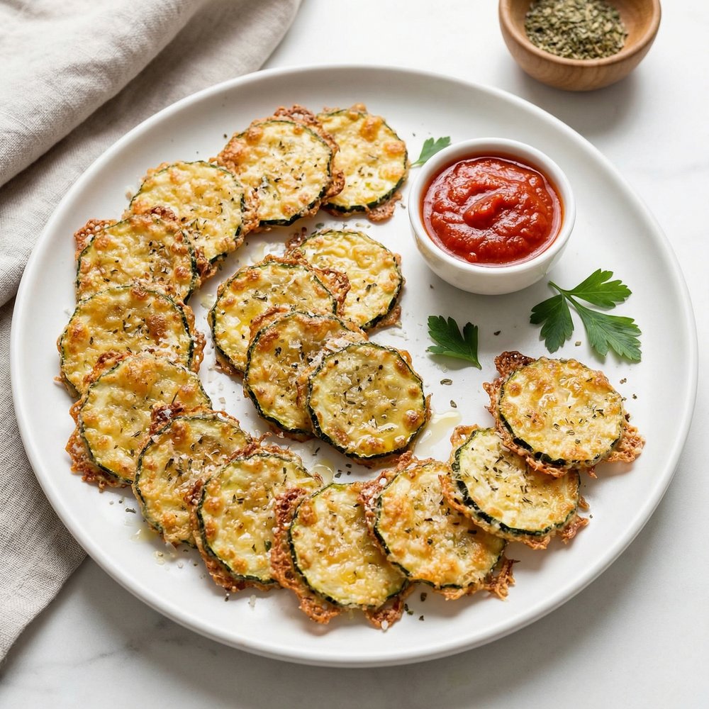 Oven-Baked Zucchini Rounds