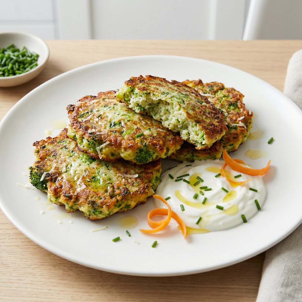 Grain-Free Broccoli Fritters