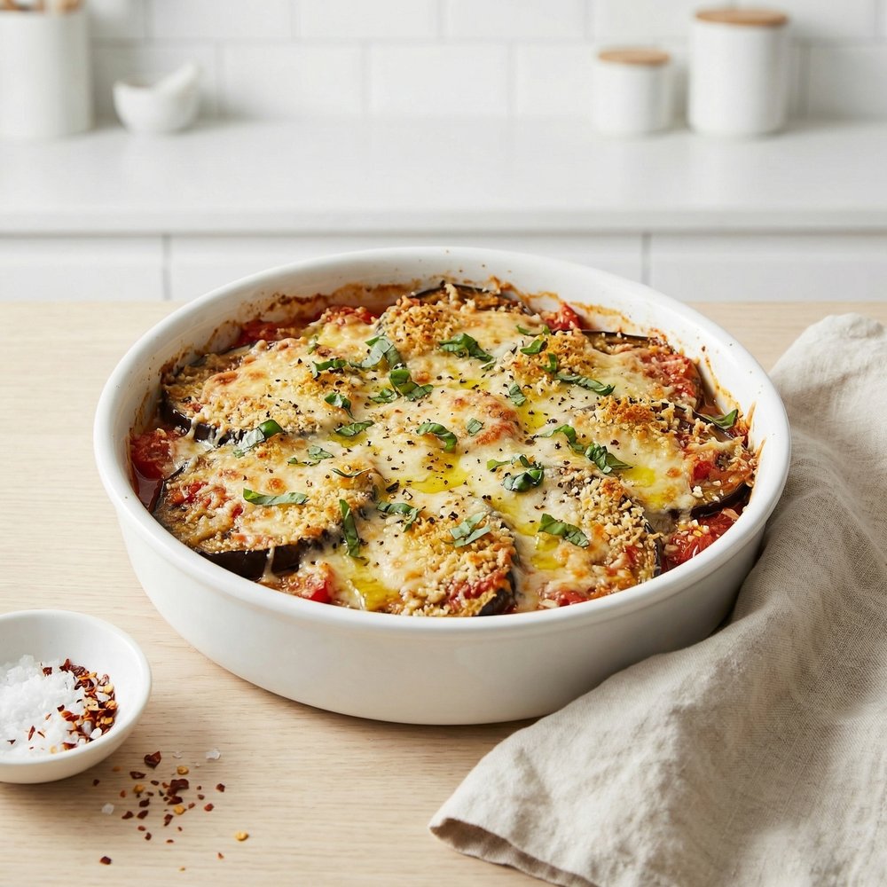 Eggplant Tomato Bake