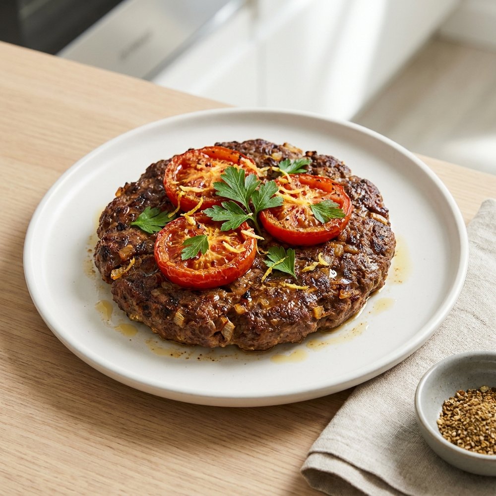 Parsley-Lemon Lamb Kefta Loaf