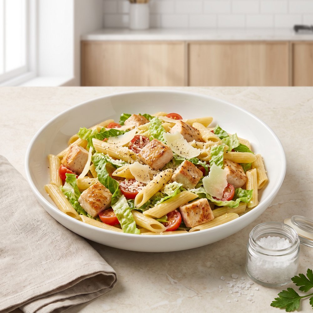 Pasta Caesar with Chicken