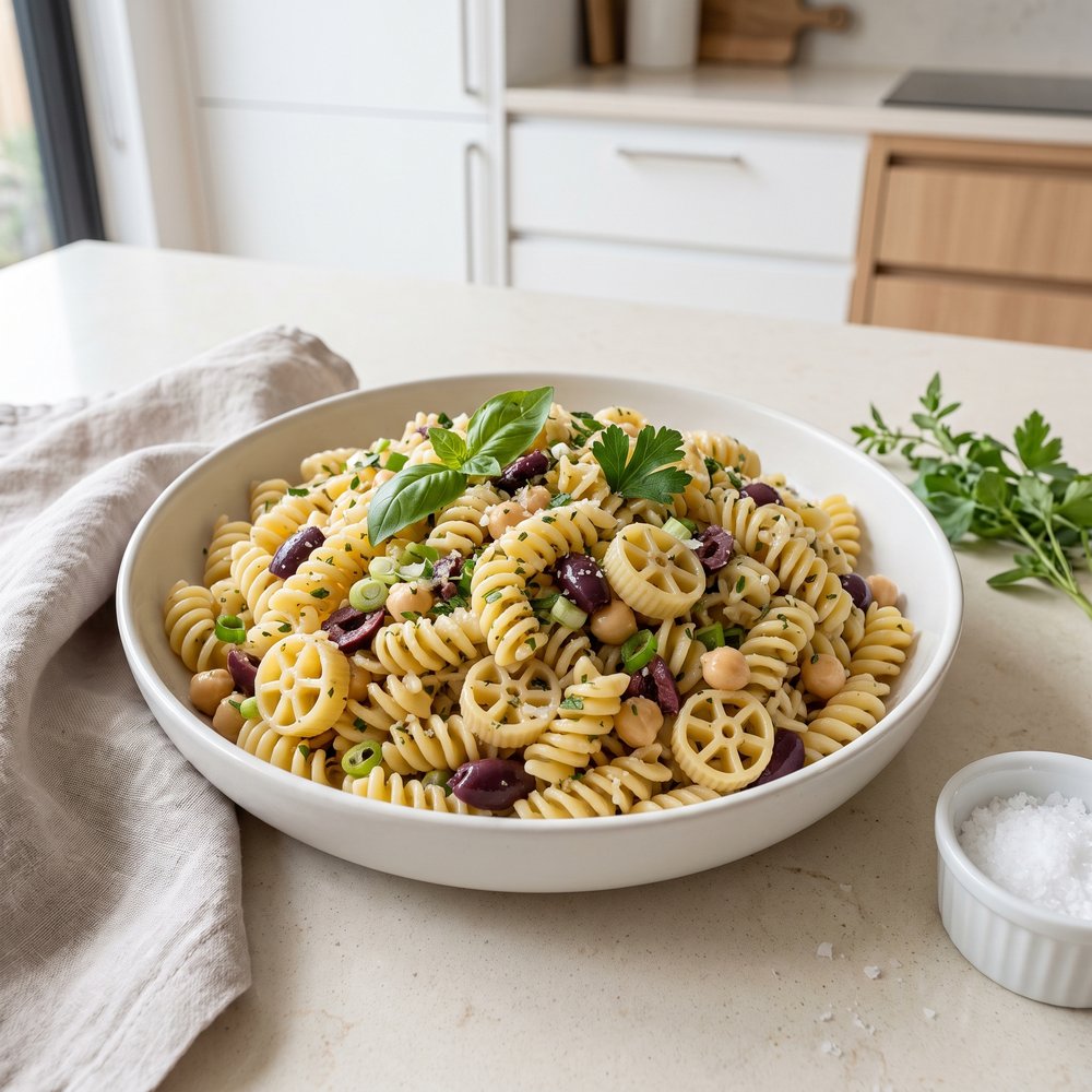 Pasta Chickpea Salad