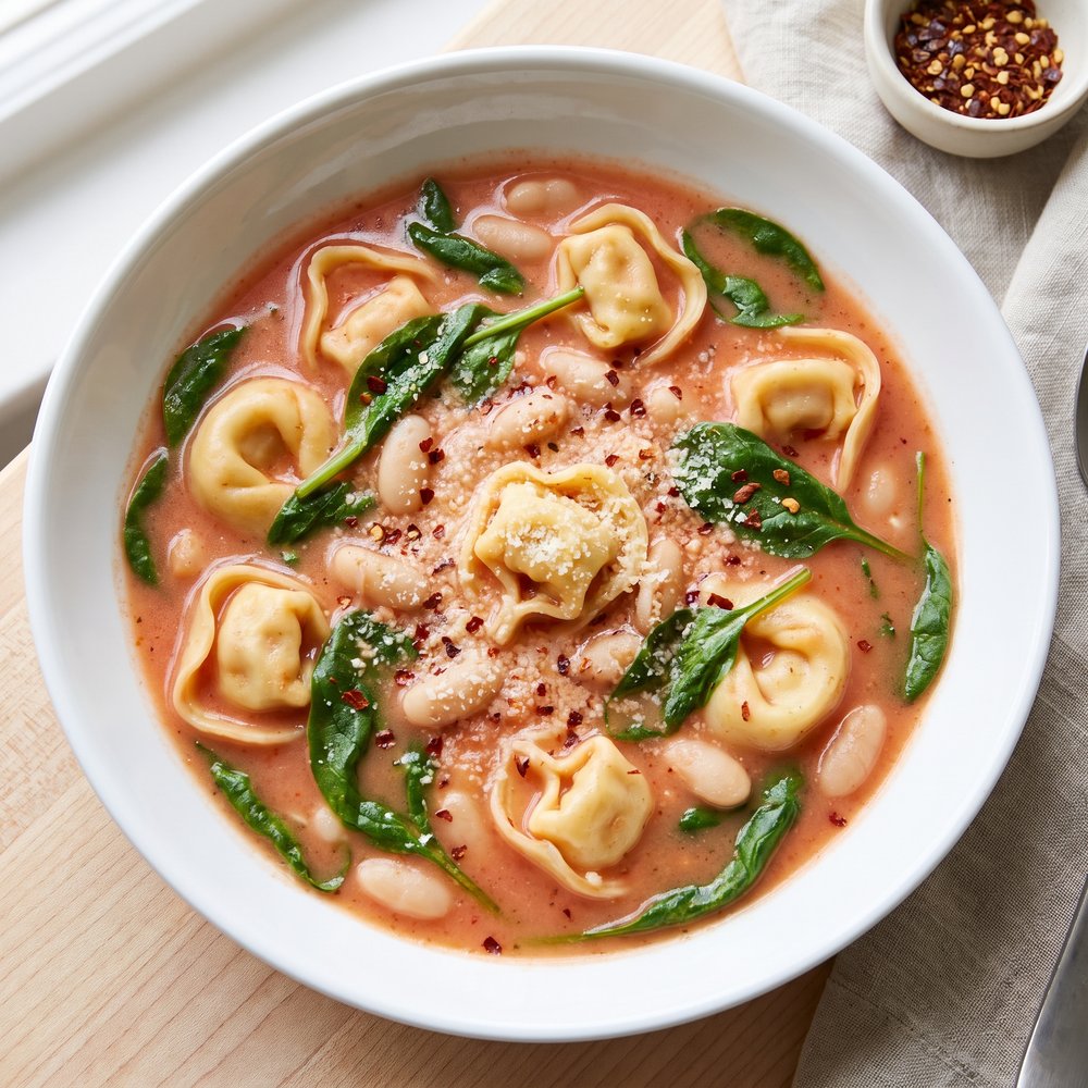Pasta Fazoolander Tortellini & Bean Soup