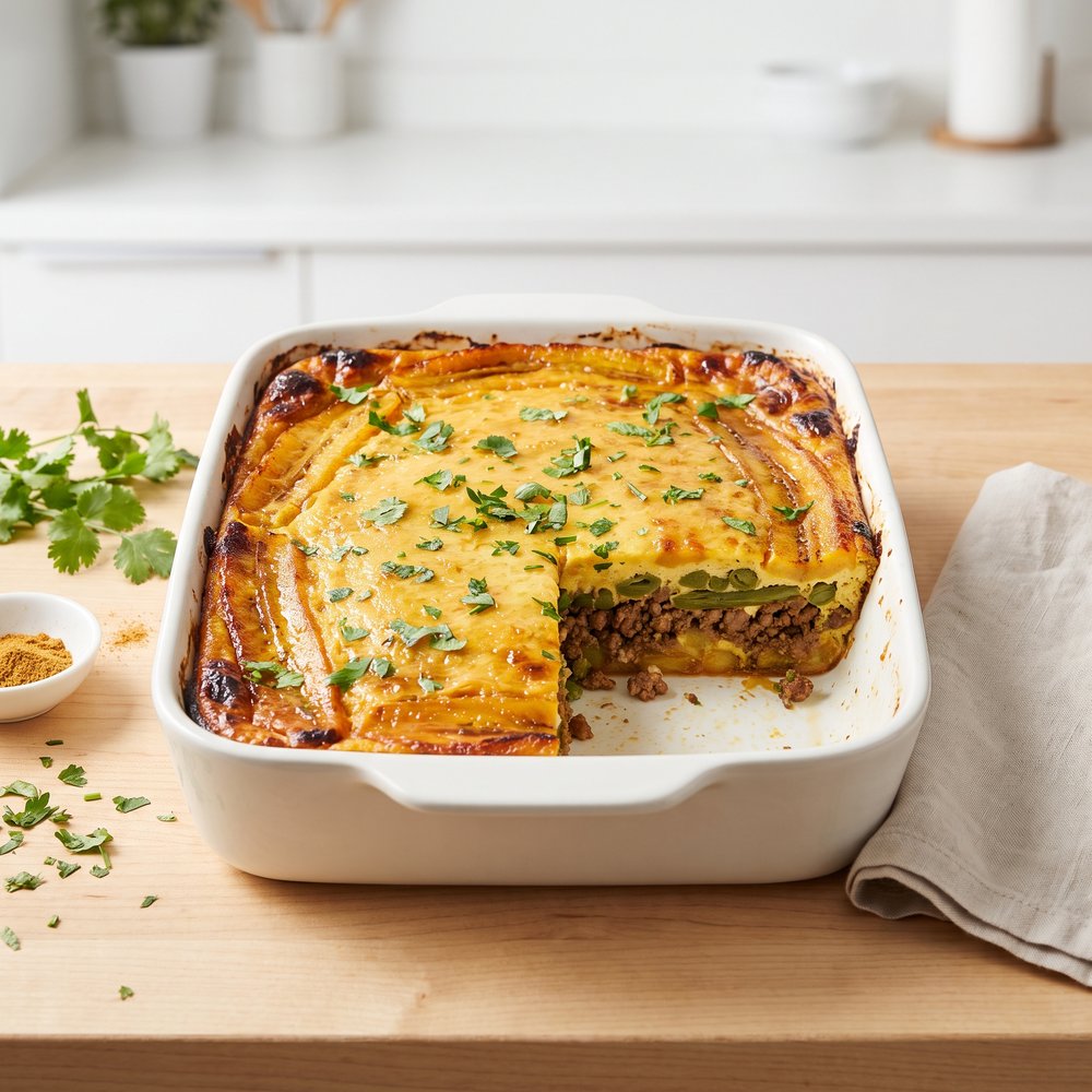 Pastelón: Puerto Rican Plantain Shepherd’s Pie