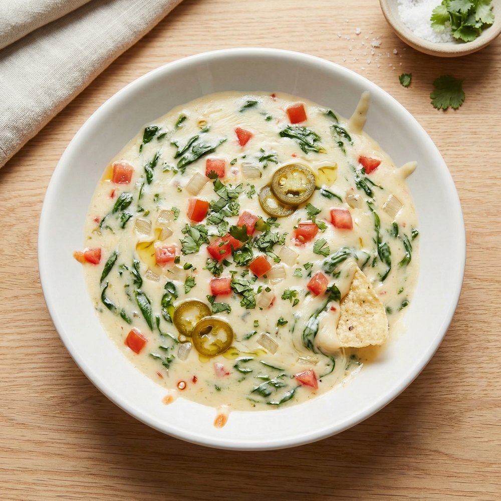 Spinach Con Queso Dip
