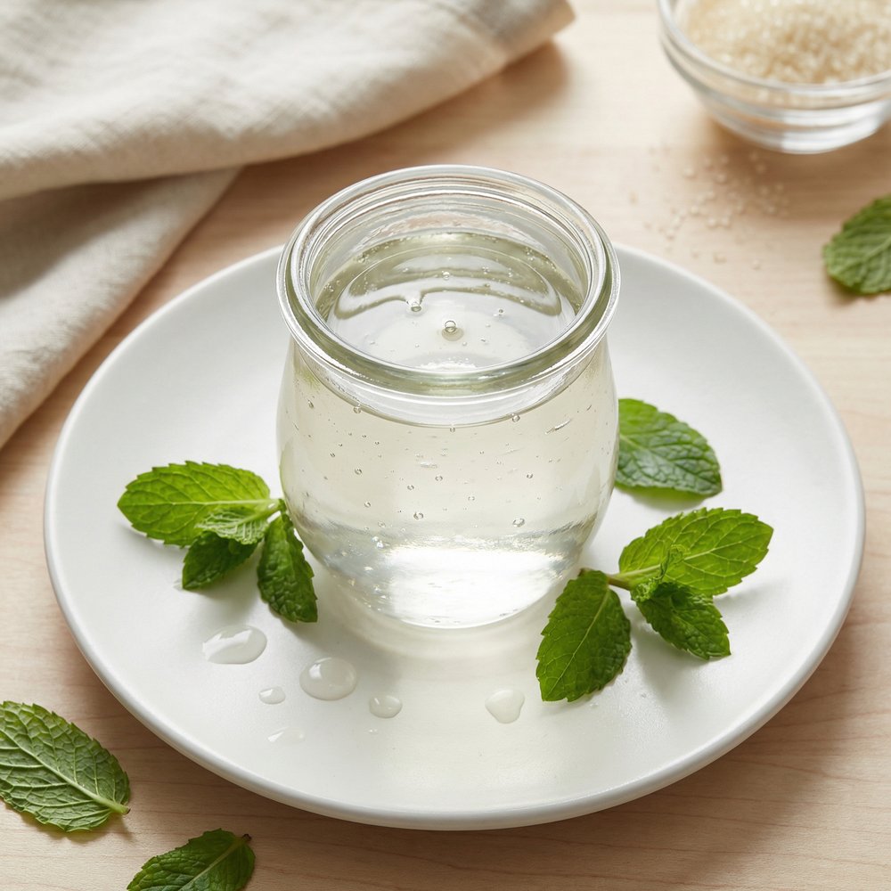 Mint-Infused Coffee Syrup