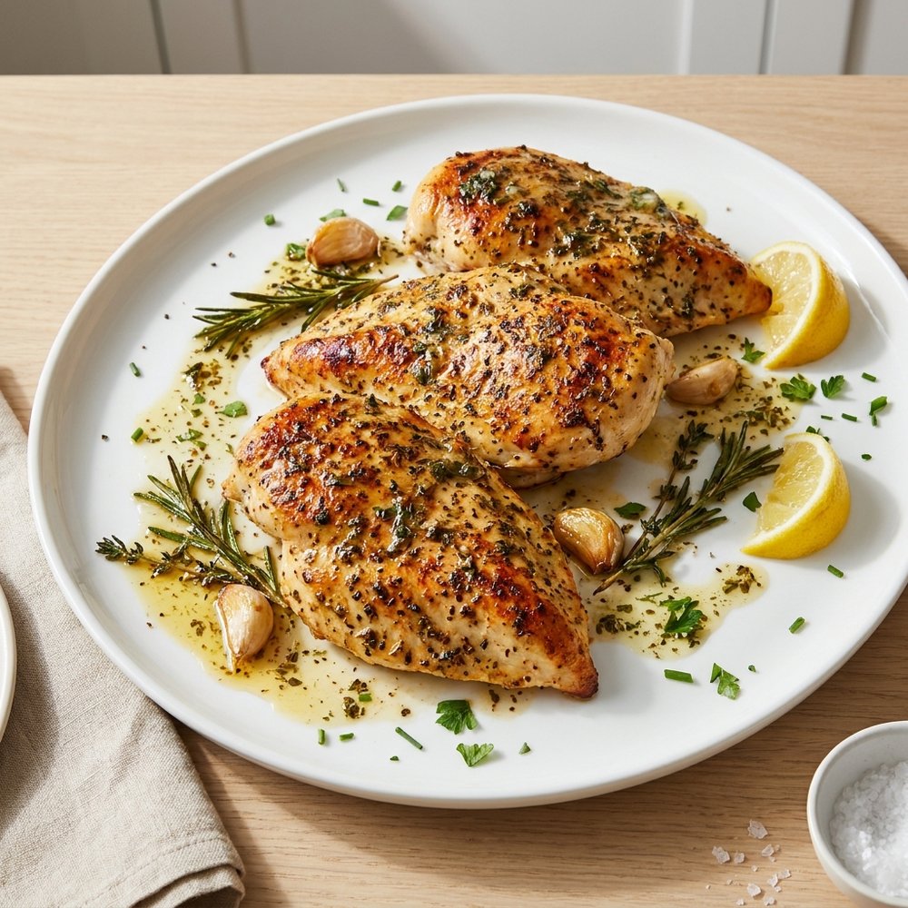 Perfect Cast Iron Skillet Chicken Breasts