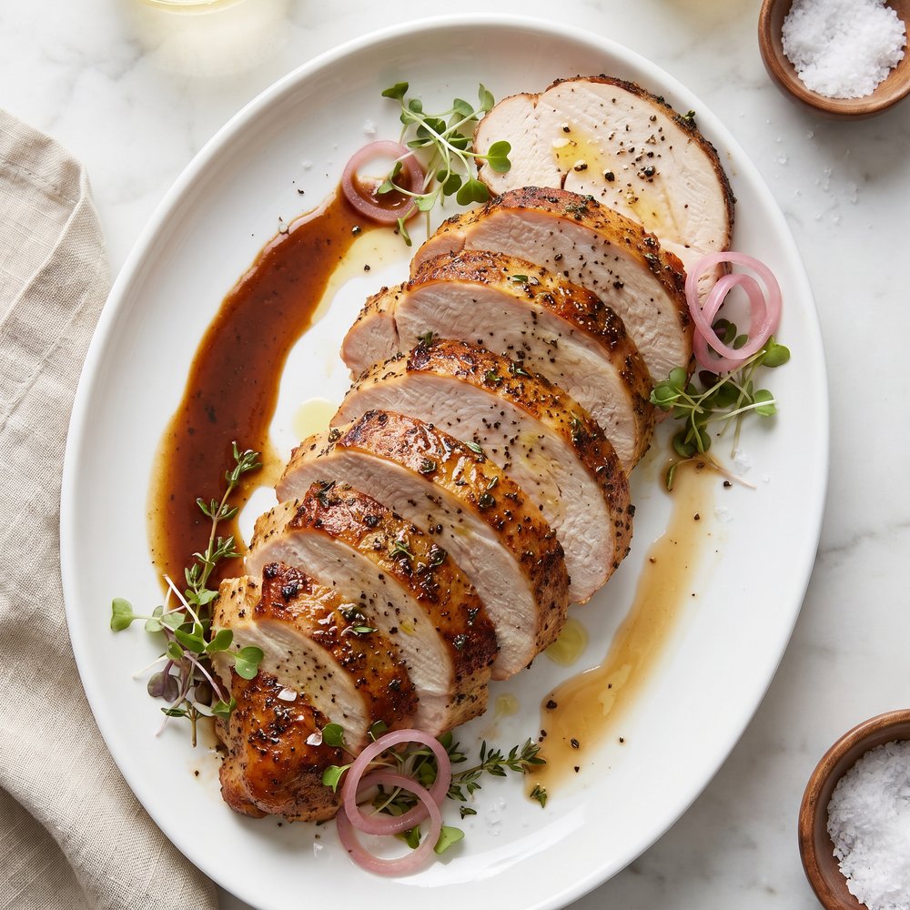 Perfect Turkey Breast Roast in the Air Fryer