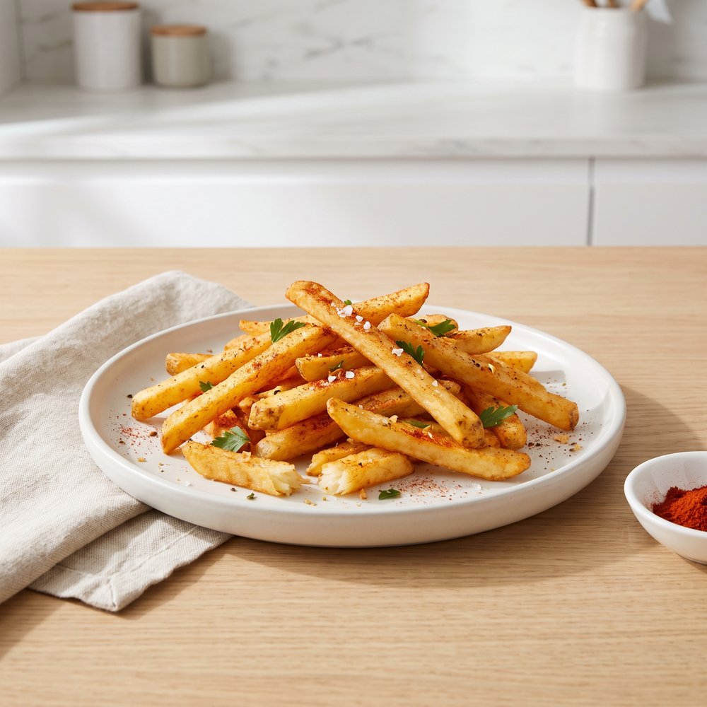 Peri-Peri Spiced Fries in the Air Fryer