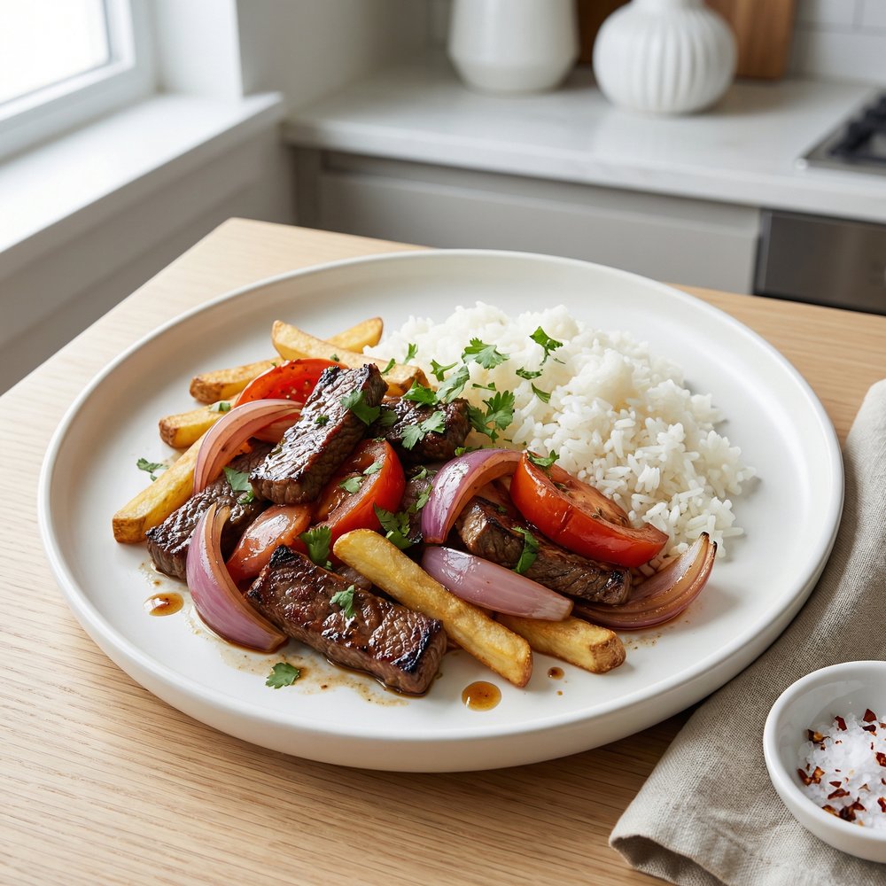 Lomo Saltado (Peruvian Steak Stir-Fry)
