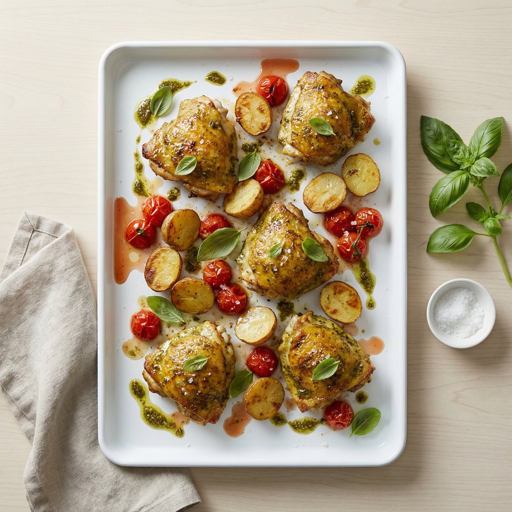Easy, Meaty Sheet Pan Meal