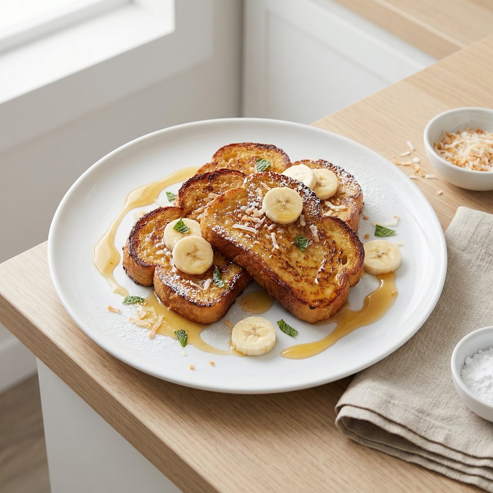 Tropical Piña Colada French Toast