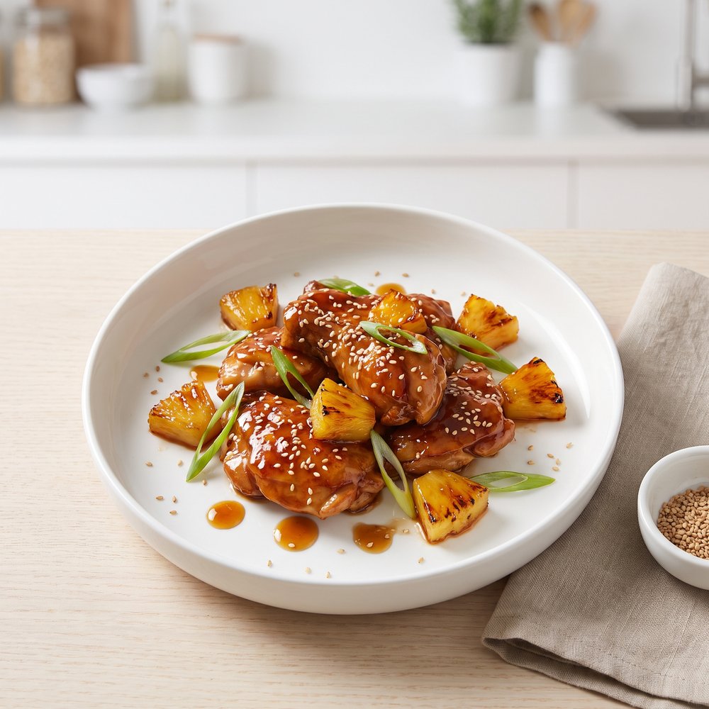Pineapple-Ginger Teriyaki Chicken