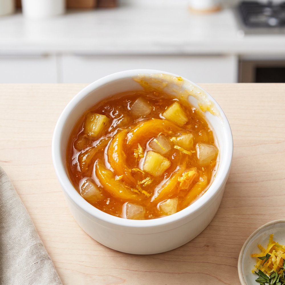 Pineapple-Peach Jam