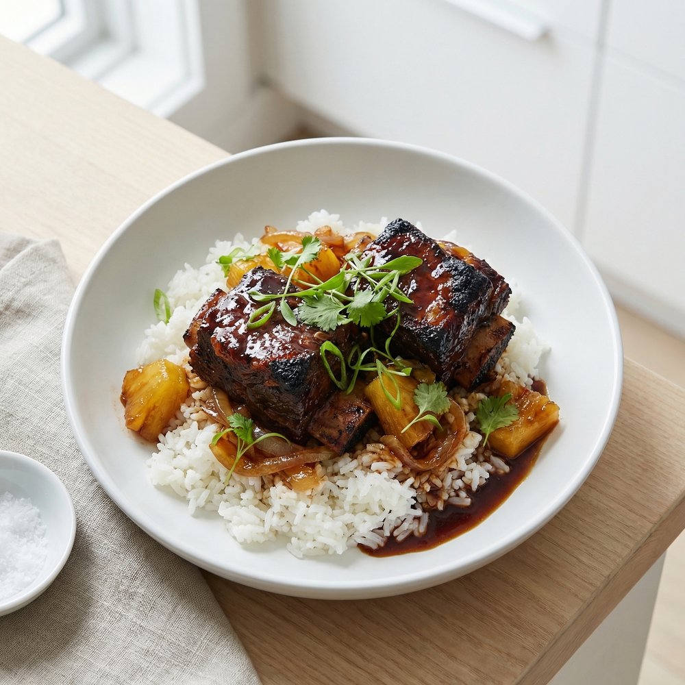 Not-Barbecued Short Ribs