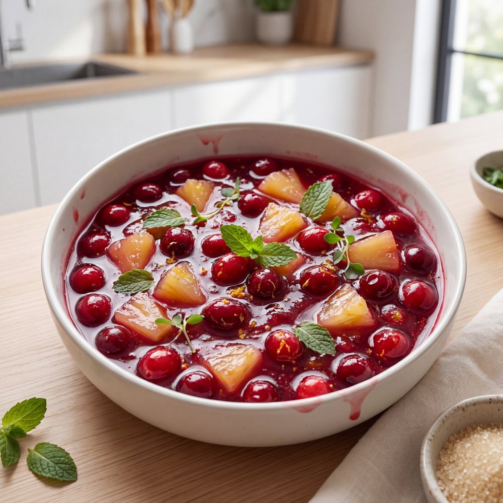 Amazing Pineapple Cranberry Sauce