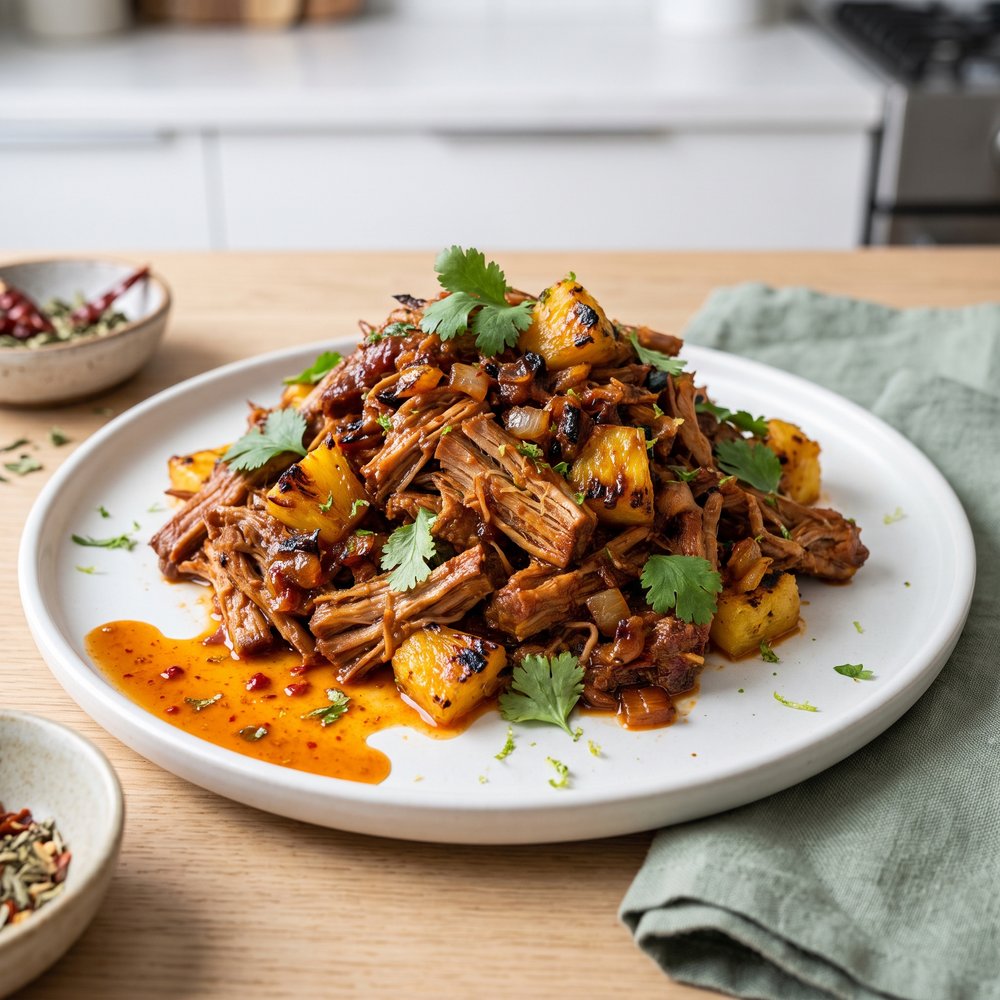 Pineapple Pulled Pork Al Pastor