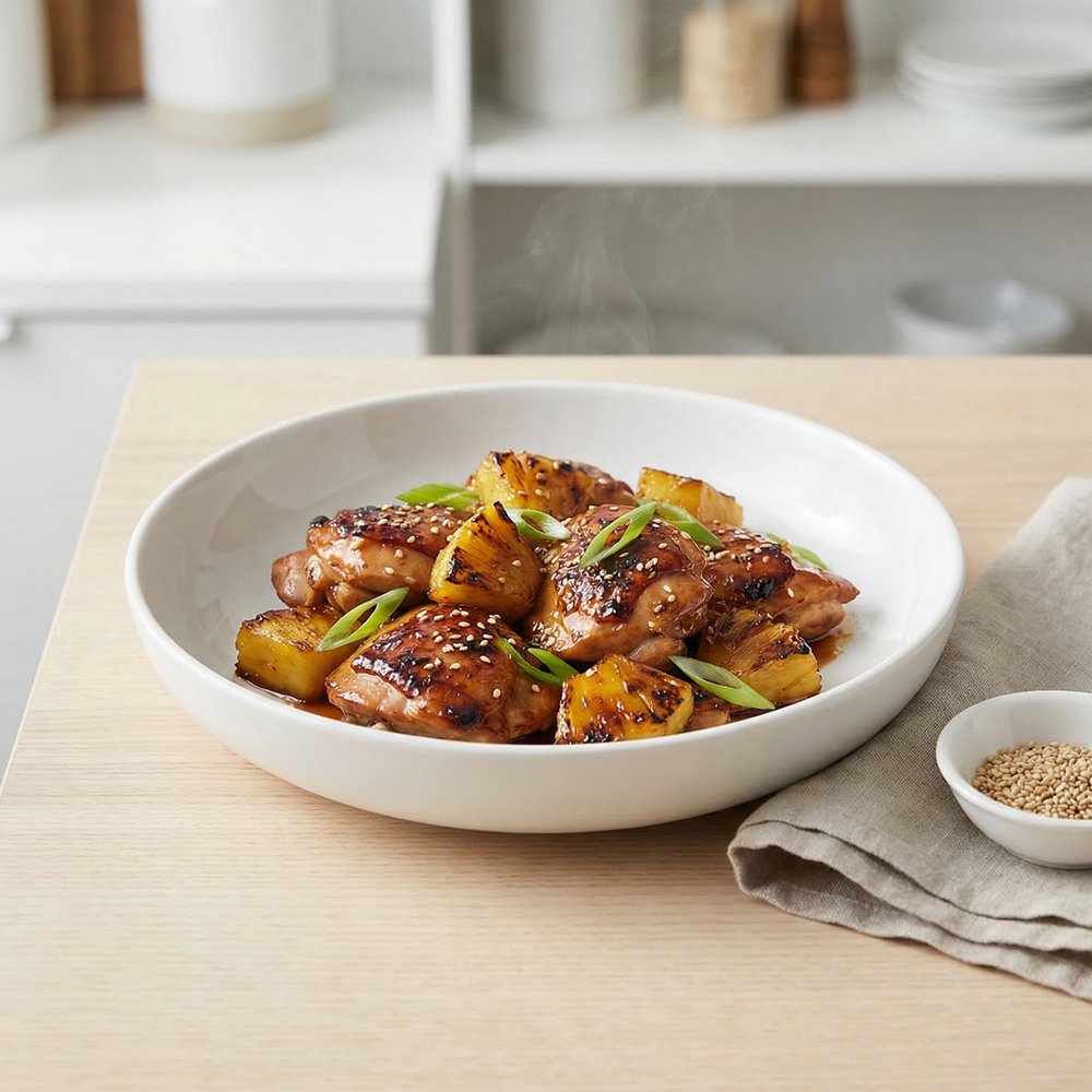 Pineapple-Ginger Teriyaki Chicken