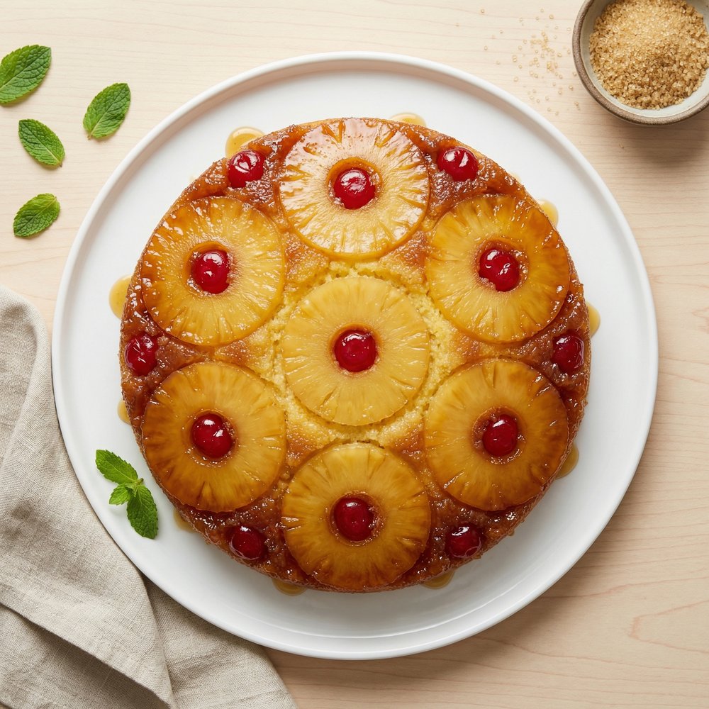 Gluten-Free Pineapple Upside-Down Cake