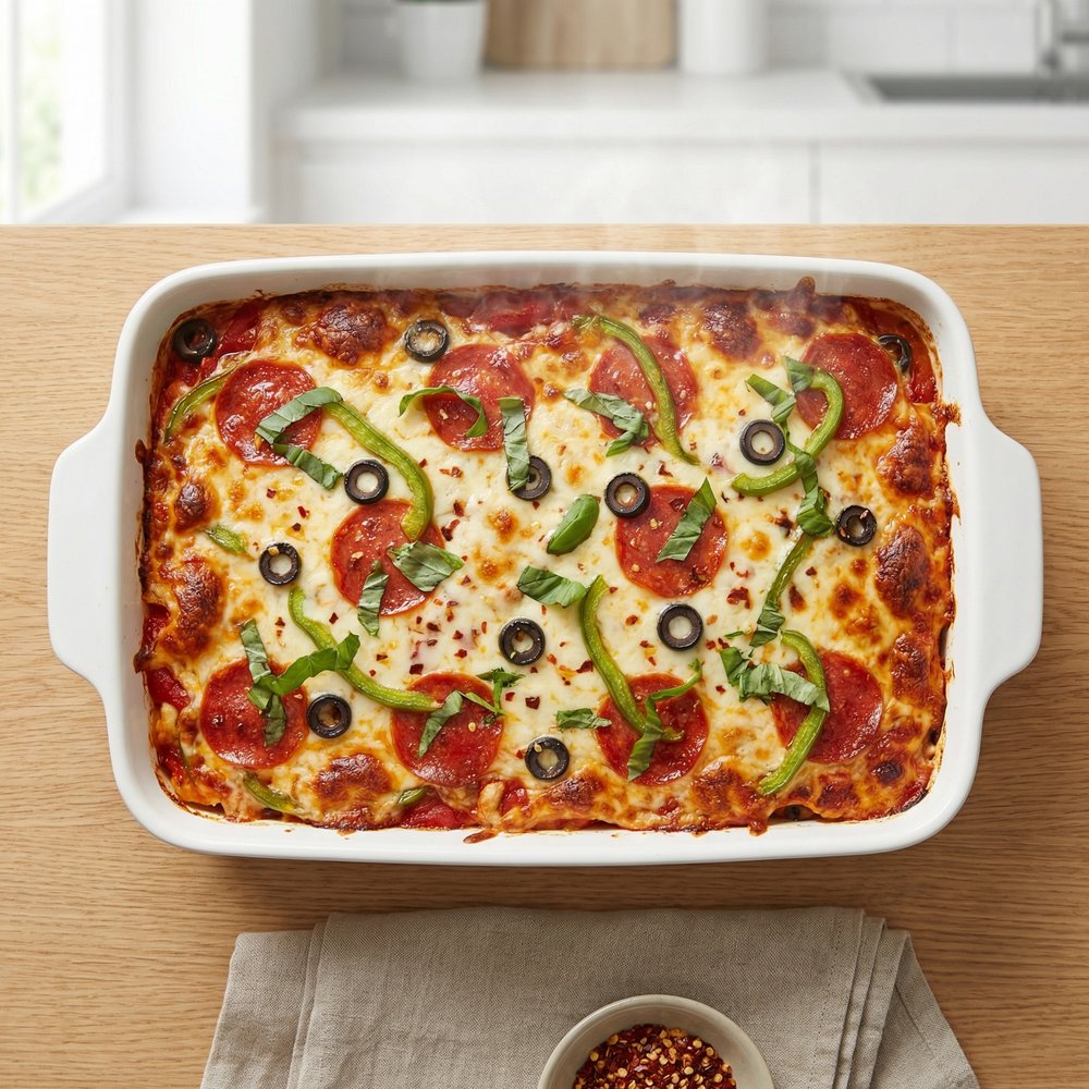 Kid's Favorite Pizza Casserole