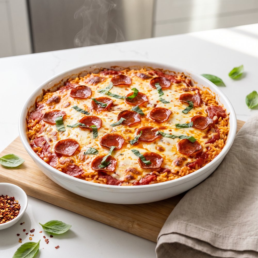 Pizza Rice Bake (Pizzaiola Rice)