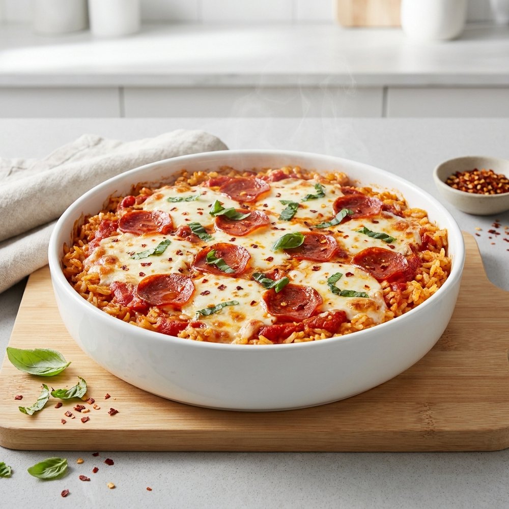 Pizza Rice Bake (Pizzaiola Rice)